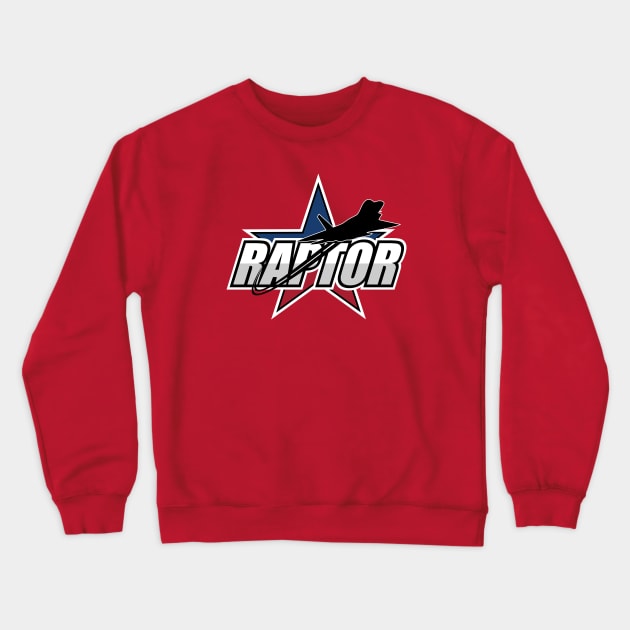 F-22 Raptor Crewneck Sweatshirt by TCP